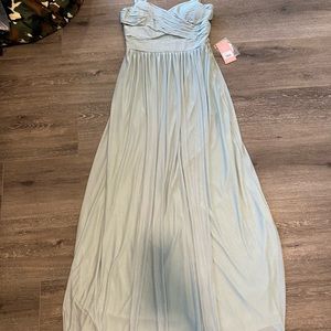 Sage bridesmaid dress by Birdy Grey